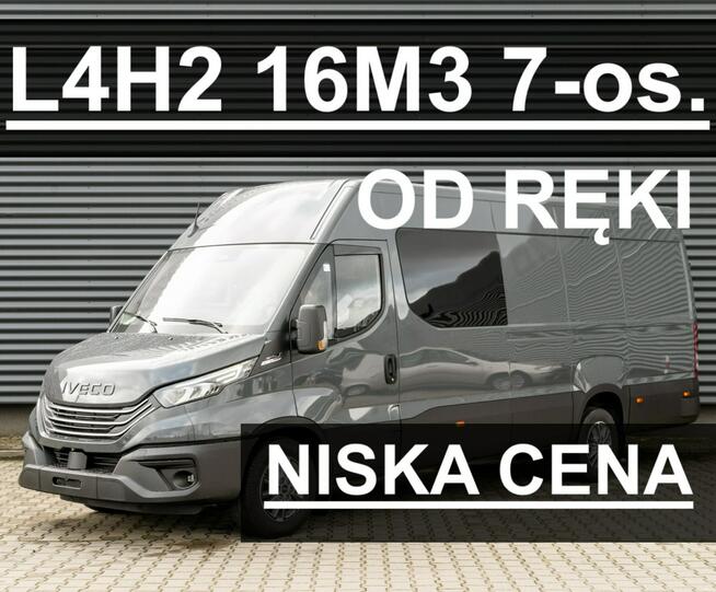 Iveco Daily 35S18A8H V L4H2 16m3 176KM 7-os. Dostępny od ręki ! Super Cena 2574 zł