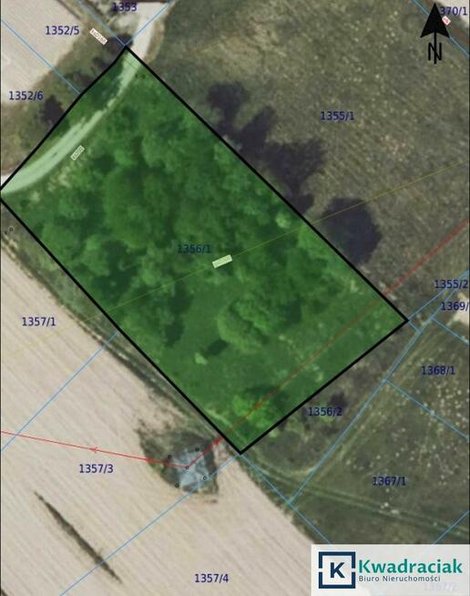 Działka rolna Potok gm. Jedlicze,