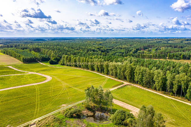 Uzbrojona działka budowlana. Cisza i spokój.