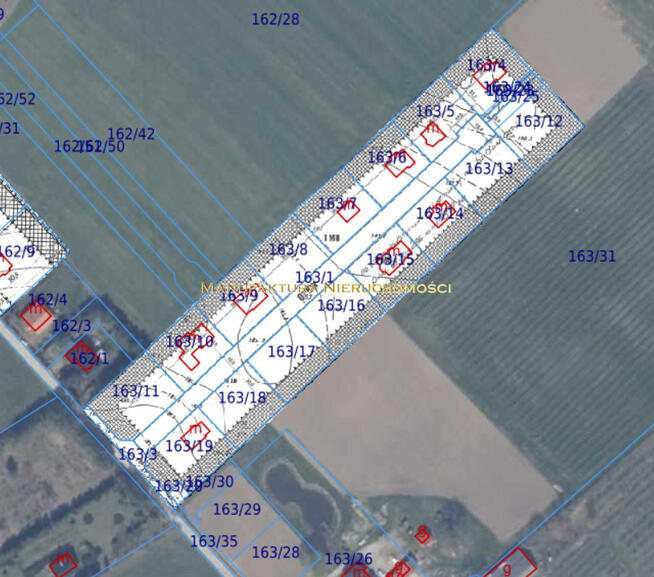 Działka budowlana z mediami obok Żukowa