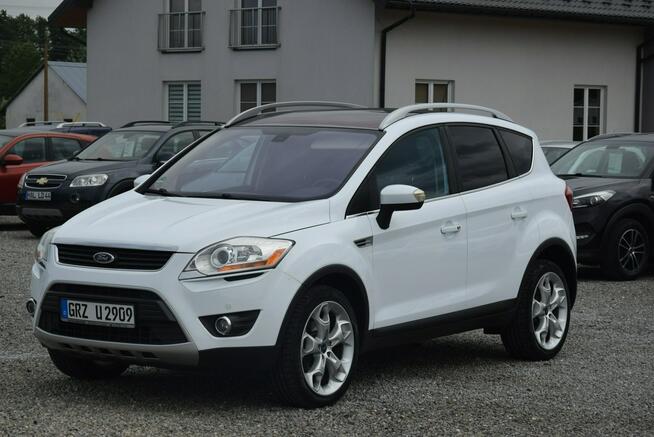 Ford Kuga 2.0D Navi/ Kamera/ Skóra/ Oryginał Lakier/ Sprowadzony