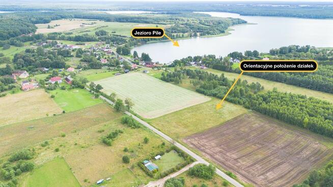 Działki nad Jeziorem Pile