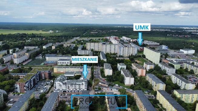 39,5 m2, Blisko UMK, teren ogrodzony!