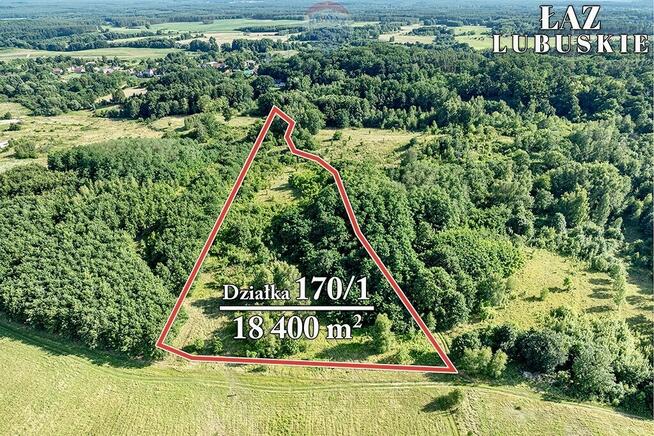 Działka rolna o powierzchni 1,84 ha