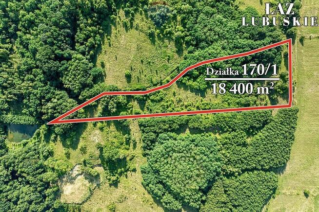 Działka rolna o powierzchni 1,84 ha