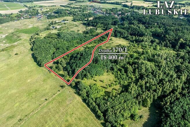 Działka rolna o powierzchni 1,84 ha