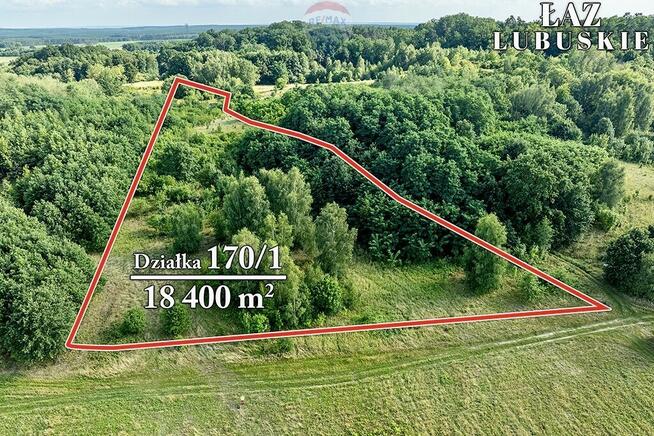 Działka rolna o powierzchni 1,84 ha