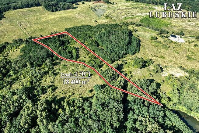 Działka rolna o powierzchni 1,84 ha