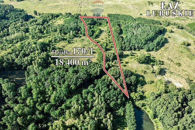 Działka rolna o powierzchni 1,84 ha