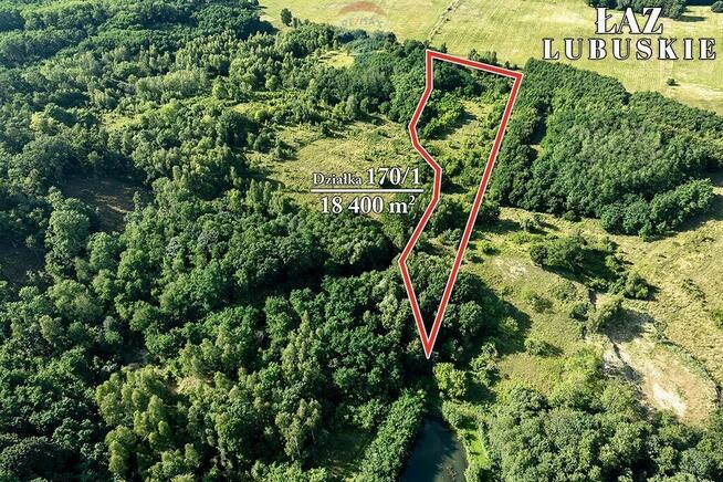 Działka rolna o powierzchni 1,84 ha