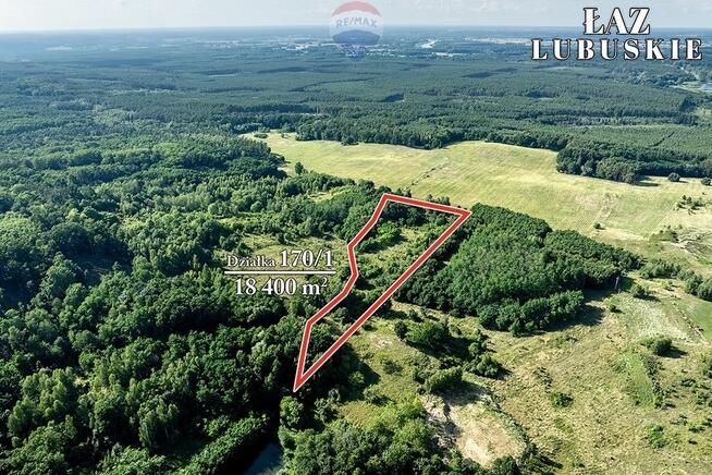 Działka rolna o powierzchni 1,84 ha