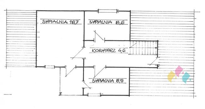 Mieszkalny dom w Zielonowie, las i jezioro 5 pokoi
