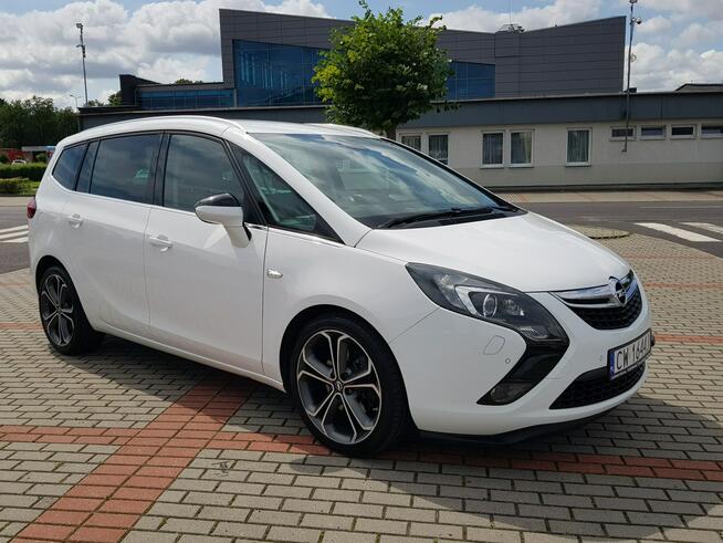 Opel Zafira 1,6 Turbo 200KM Navi Klimatronik Kamera Zarejestrowany Gwarancja