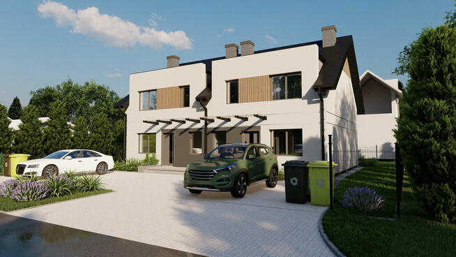 Dom w Tarnowie z tarasem i ogrodem