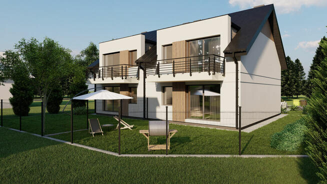 Dom w Tarnowie z tarasem i ogrodem