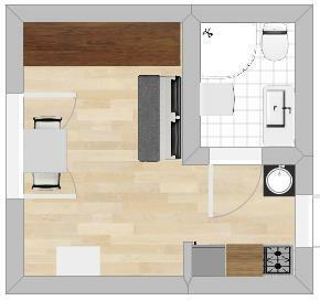 Przytulna kawalerka- Dąbrowszczaków 8