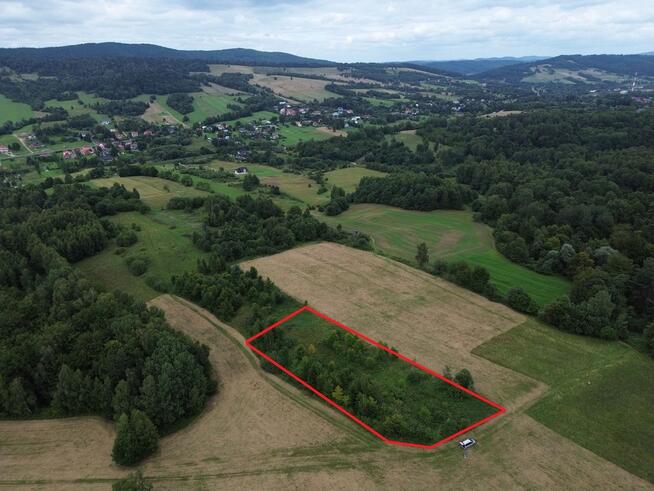 Działka w otoczeniu łąk - Bieszczady, Ustjanowa G.