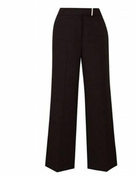 48 Eleganckie Spodnie damskie Tailored czarne pas 100-110 cm