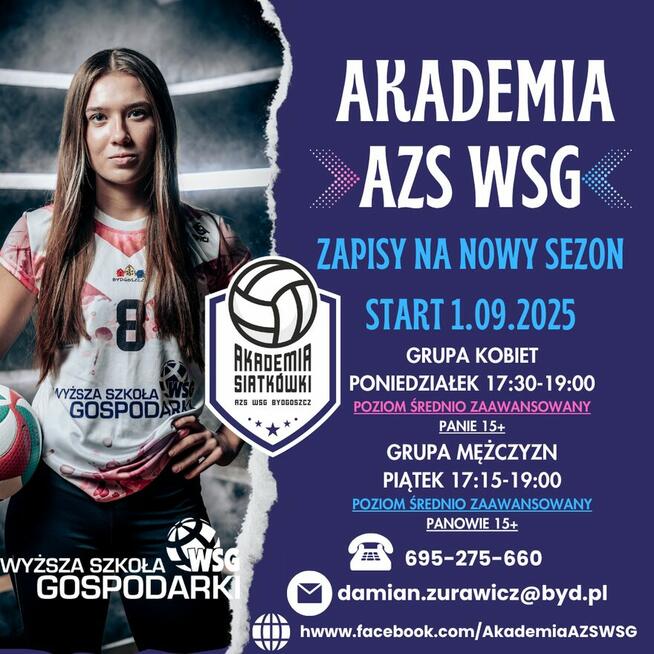 TRENINGI SIATKARSKIE AKADEMIA