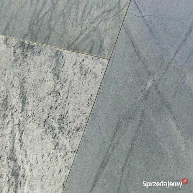 Płytki Kwarcyt Silver Shine szlifowany 60x30x1,2 cm