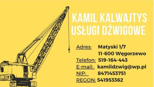 USŁUGI DZWIGOWE