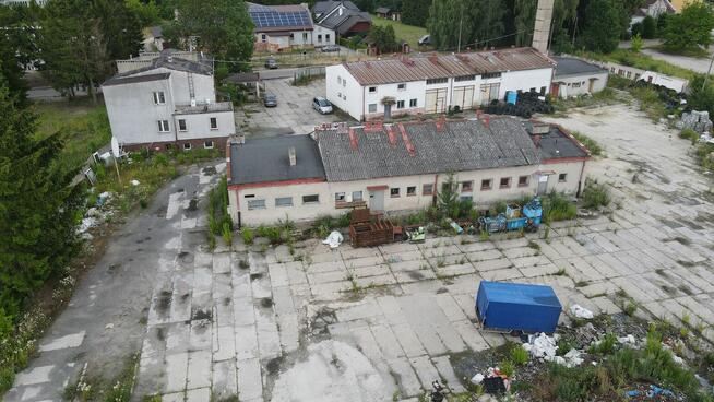 Działka 1,7 ha / Bartoszyce ul. Kajki / Zabudowania