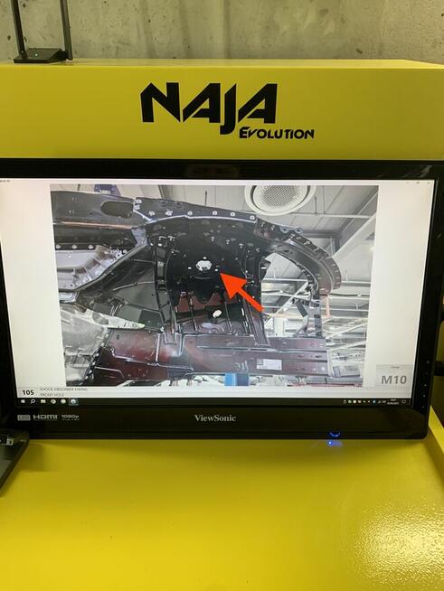 System pomiarowy karoserii Celette Naja 3D Pomiar blacharski