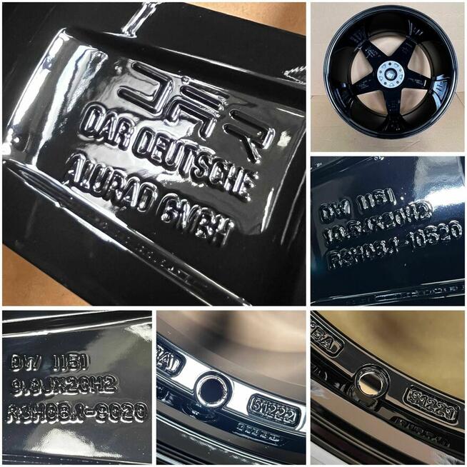 Felgi DAR R³ R3H08 Audi Mercedes Bmw 9Jx20 10,5Jx20 5x112