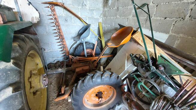 Ciągnik Sam S15 + maszyny