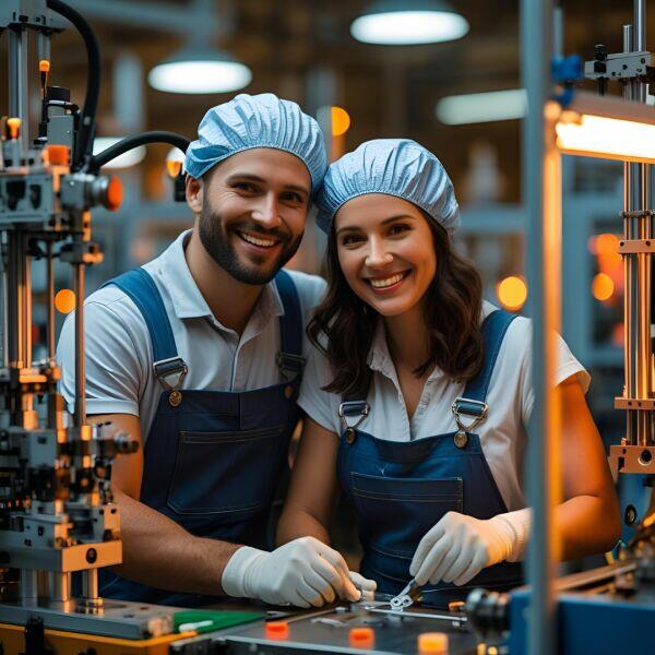Pracownik produkcji sprzętu medycznego bez języka! Niemcy