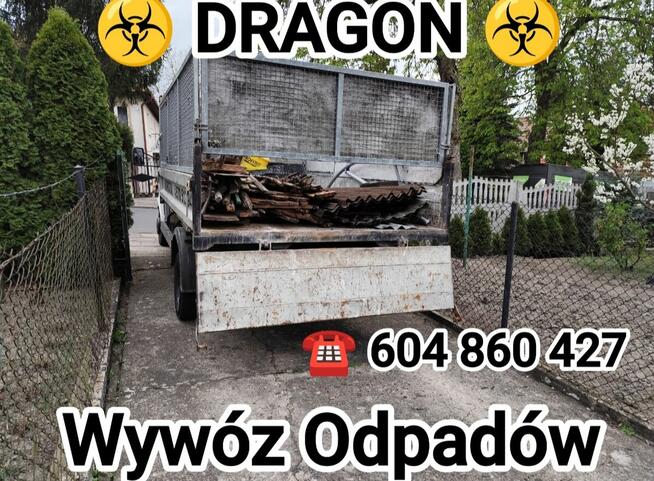 DRAGON Tani od 90zl Wywóz śmieci wielkogabarytowych, meble
