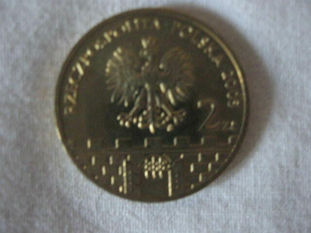 Włocławek Moneta kolekcjonerska 2 zł z 2005 r.