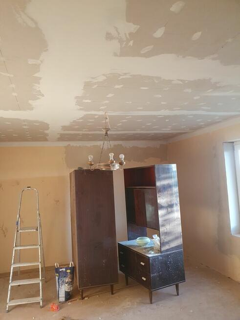 Wykonam prace gładzie regipsy malowanie