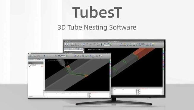 TubesT Software CAD CAM 3D cięcie rur i profili Nesting