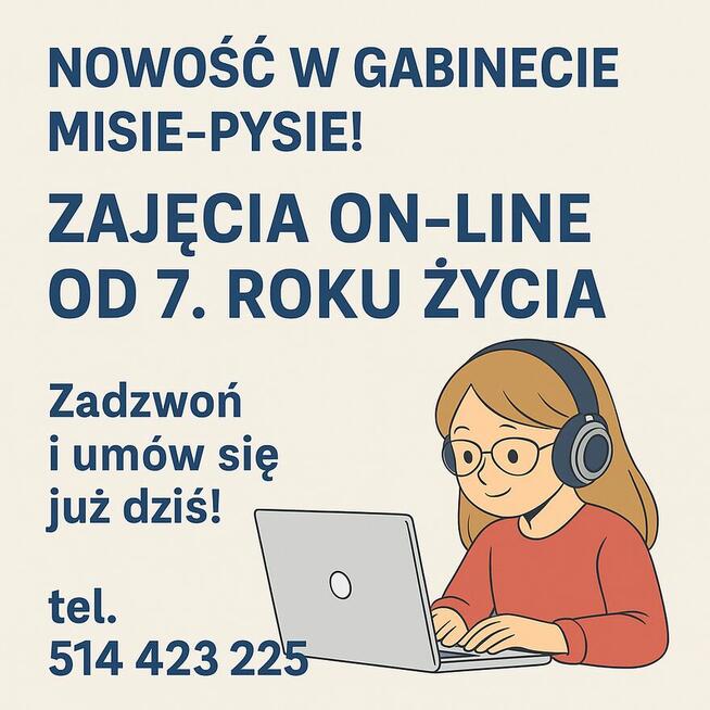 Zajęcia logopedyczne on-line dla dzieci i młodzieży