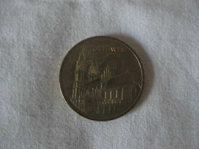 Włocławek Moneta kolekcjonerska 2 zł z 2005 r.
