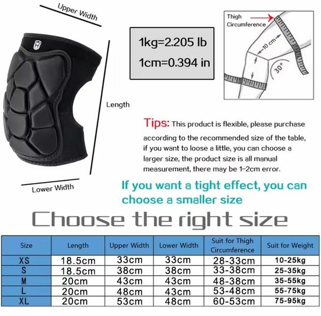 Ochraniacze na kolana Wosweir