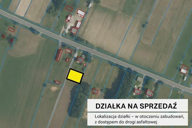 Na sprzedaż działka budowlana - Ksawerów Stary, gm. Stromiec