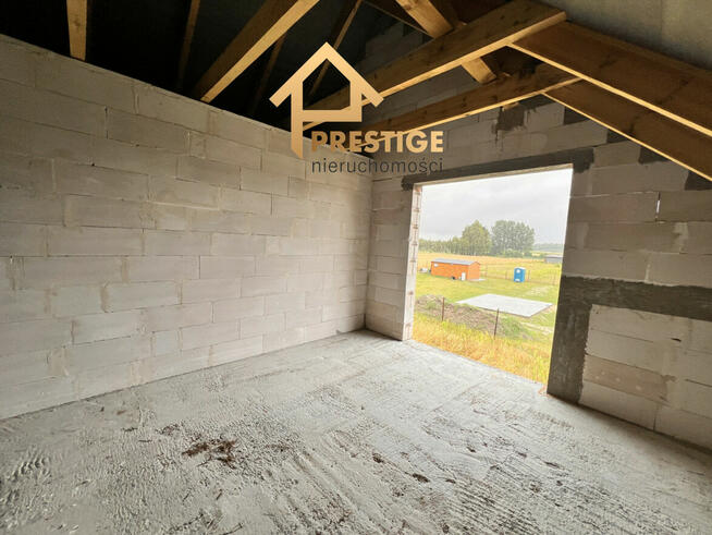 Dom w budowie Wilczyn, 132m² - Jezioro 5 min!