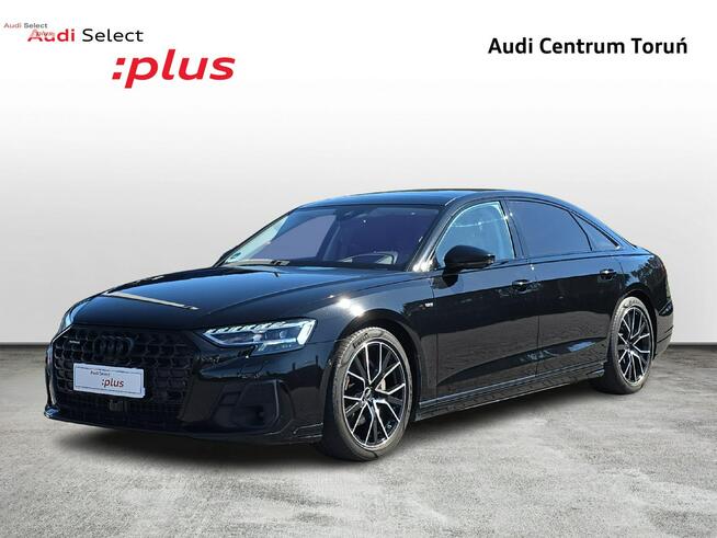 Audi A8 Lang_Matrix_Masaże_Wentyalcja_HeadUp_Webasto_Dociągi_Panorama_B&O_FV23