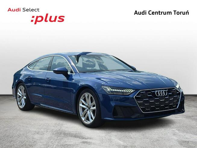 Audi A7 SkrętnaOś_Pneumatyka_HeadUp_MatrixHD_Alcantara_S Line_B&O_Kamera360_FV