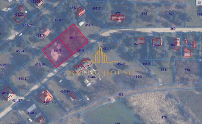 Działka budowlana Czarny Młyn gm. Puck