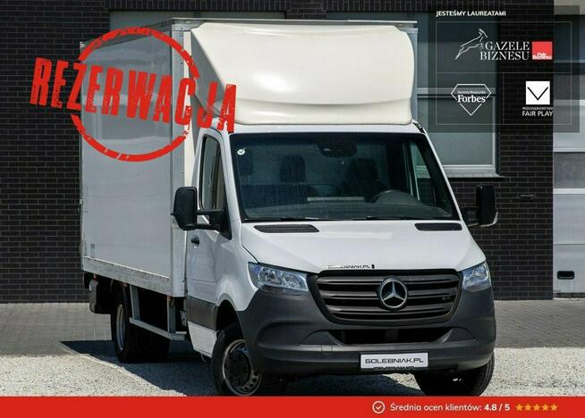 Mercedes Sprinter 515 AUTOMAT KONTENER + WINDA 750kg UDT W CENIE / Leasing od 0%