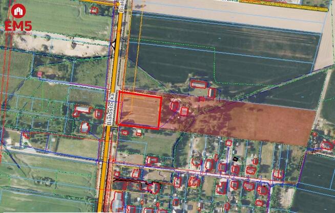 Działka budowlana Bielsk Podlaski, Białostocka