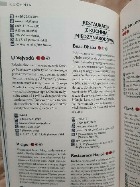 Praga przewodnik i mapa