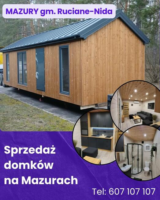 Domki i mieszkania wypoczynkowe na Mazurach