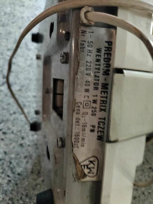 Stary wentylator Predom Metrix