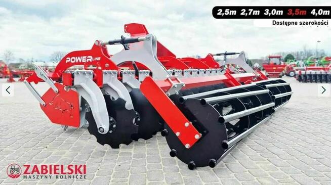 Brona talerzowa agregat talerzowy ZABIEL 3,5 m dostawa 2025