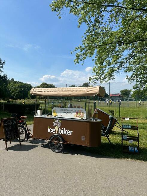 Riksza rower gastronomiczny do lodów-elektryczny napęd