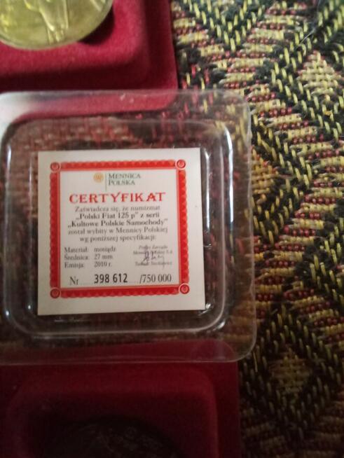 Sprzedam monety orlen z pojazdami orginalnie zapakowane